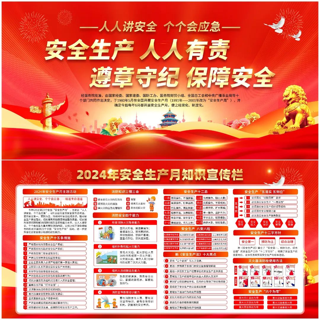 图片[7]-2024安全生产月海报、挂图，PSD文件直接印刷！-EHS文库网